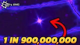 NEW 1 IN 900,000,000 RAREST AURA COMING IN SOL'S RNG EON 1 (Era 9.5)