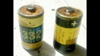 Батарейки СССР рабочие даже через 42 года!!!