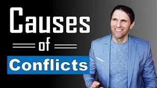 What are the main causes of conflicts at work