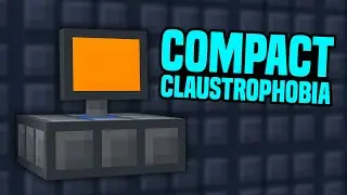 Minecraft Compact Claustrophobia | MINIATURIZATION FIELD PROJECTOR! #10 [Modded Questing Skyblock]