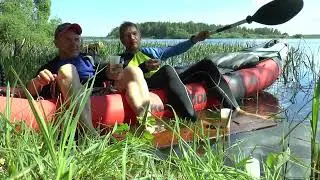Сплав-поход на байдарке по реке Сутка. 8-9 июня 2024 года