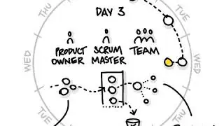 Procreate Animation - Scrum Framework explained in 30 seconds