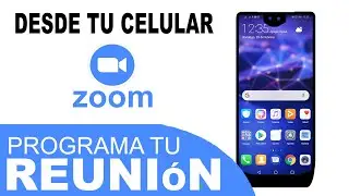 Crear reuniones por Zoom en tu celular | Rápido y fácil 📱