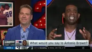 Deion Sanders: What would you say to Antonio Brown, Patriots beat Steelers 33-3