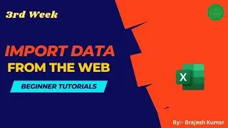 7. DAY 7  Import data from the web