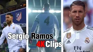 Sergio Ramos 4K Clips - Best 4K Clips + Free for Editing