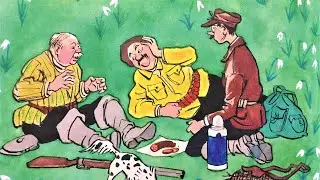 ТРИ ОХОТНИКА Носов аудиосказка - мультик