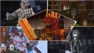 Minecraft Faded Conquest 2 All Bosses ( 1.20.1 Mod )