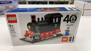 Building LEGO Train 40370