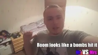 ROOM LOOK'S LIKE A BOMBS HIT IT !!! - Vlog 11 - Mr VS Mrs