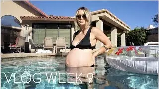 VLOG WEEK 9 - MOVING IN + TEAGAN UPDATE | 37 WKS PREGNANT