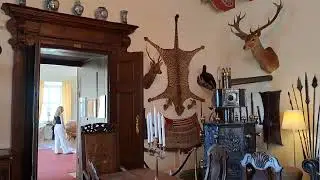 Inside the Castle in 🇩🇰 Denmark. .Egeskov Castle.