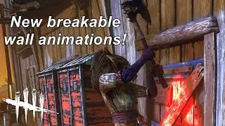Dead By Daylight| Here's Hunty! New breakable wall animations!