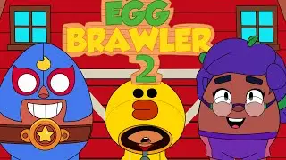 BRAWL STARS ANIMATION - EGG BRAWLERS #2 ROSA vs EL PRIMO