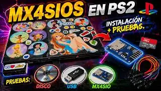 MX4SIO en PS2: Instalación + pruebas (vale la pena)
