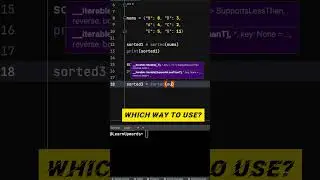 Be a Senior Python Developer: Sort Dictionary by Value