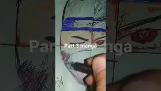 ✨drawing kakashi✨ part3 manga 😀#drawing #shorts