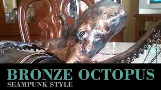 DIY OCTOPUS BRONZE STEAMPUNK
