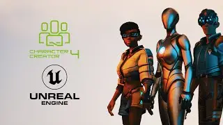 Character Creator 4 - ThirdPerson in UnrealEngine 5