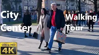 Lviv Ukraine 2023 Travel vlog 4k60fps Львів. Svobody Ave