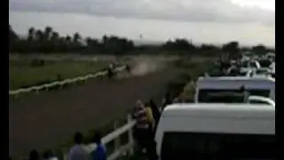 Horse racing in Nevis 16 - Obama wins!
