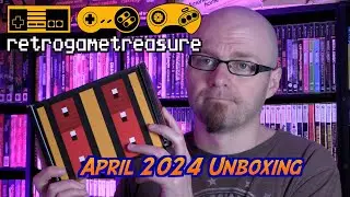 Retro Game Treasure - April 2024 Unboxing