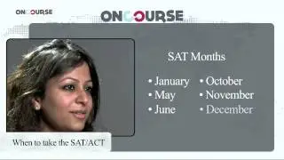Study In USA || When To Take SAT/ACT || On Course