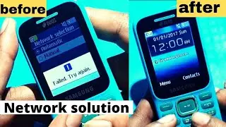 Samsung guru music network solution || network Fail try again problem solution