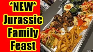 We tried the NEW Jurassic Feast at Universal Studios Hollywood!