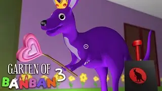 Garten of Banban: 3 Uraro Kengoroo | Full map Gameplay
