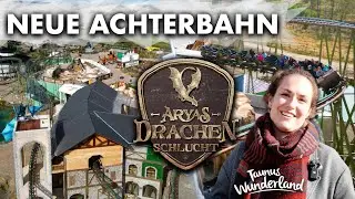 Das ist die NEUE Achterbahn im Taunus Wunderland! | Reportage: Aryas Drachenschlucht & Gobbi Express