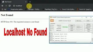 cara mengatasi Xampp tidak bisa di start konek di panggil localhost