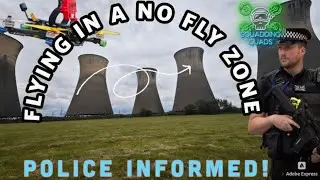 💥I flew my drone in a no fly zone - police informed