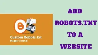 How to add a robots txt to a website and the best robots txt configuration for faster indexing