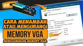 How to Add or Reduce VGA Memory from RAM Memory