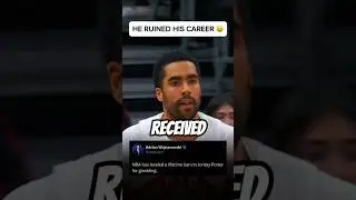Why did Jontay Porter gamble his career away? 🤑 #shorts #nba #torontoraptors