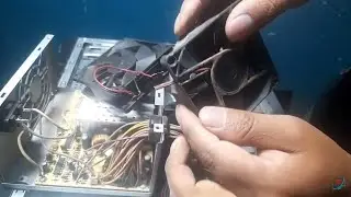 Cambio de ventilador de fuente de poder por ruidos molestos(Mi computadora suena su fuente de poder)