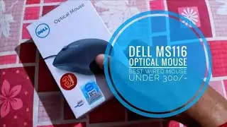 Dell MS116 Optical Mouse Unboxing And Review - Best Budget Mouse?