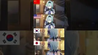 EULA SNEEZES (4 LANGUAGES) | GENSHIN IMPACT