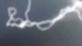 Footage Captured 'UFO Falling from the sky' in somerset strom !