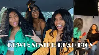 COME WITH US: SENIOR GRAD PICS VLOG ♡