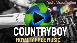 Countryboy | Royalty Free Music | Copyright Free Music | Audio Spectrum Visualization
