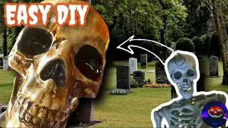 Try this easy trick to make Halloween Skeletons look 10X better! 🎃 | Easy DIY Halloween project