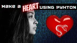 How to Create Heart using Python || Python Projects for Beginners || Python Heart Code || Coder PC