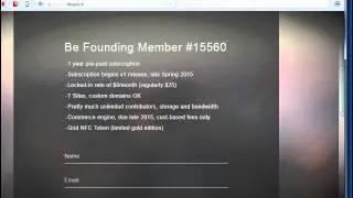 A disastrous web sales page