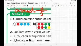 3-cü sinif. Riyaziyyat. 2-ci hissə. Səh: 42, 43
