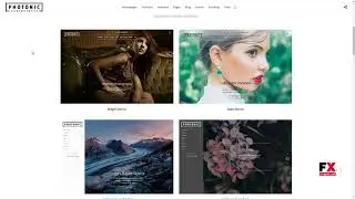 Photonic - Fullscreen Photography Theme      Nelson Dacre