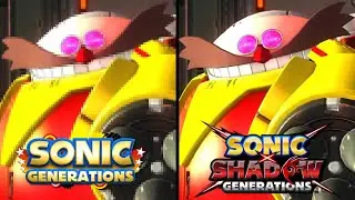 Sonic Generations: All Bosses Comparison (2011 vs 2024)