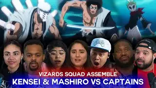 Hollowfied Kensei and Mashiro vs Captains | Bleach Ep 210 Reaction Highlights