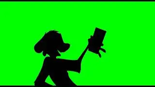 Timon and Pumbaa at the Cinema Green Screen